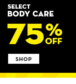 Select body care 75% off Shop