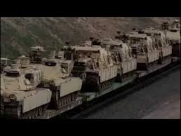 Military Convoy Crossing Into Oregon from Washington State, Tanks On Train (Video) Military Convoy Crossing Into Oregon from Washington State, Tanks On Train (Video)