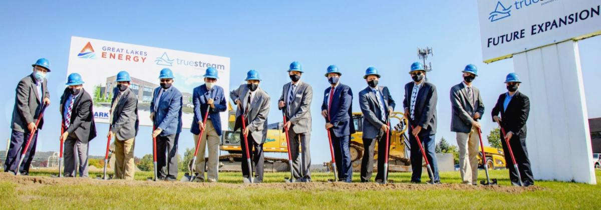 Great Lakes Energy expansion groundbreaking Sept 2020