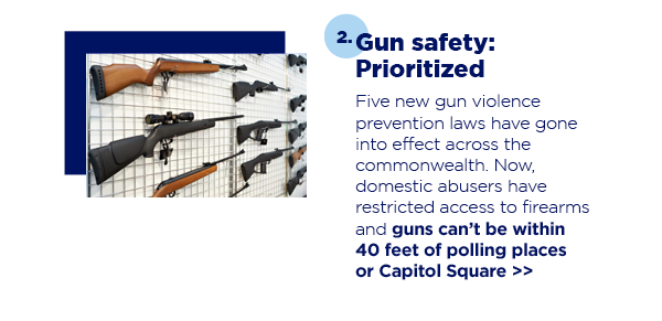 2. Gun safety: Prioritized