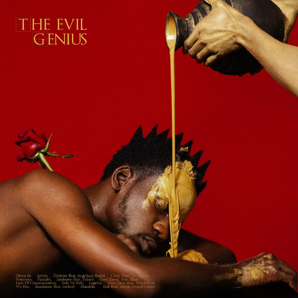 Mr Eazi - The Evil Genius back cover