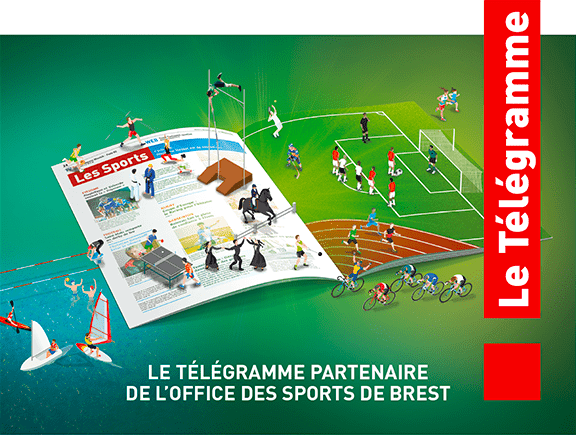 Le Télégramme partenaire 
de l’office des sports de Brest