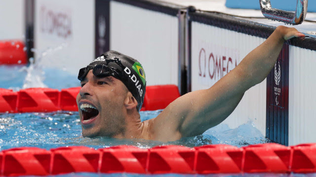 Paralimpíada: Brasil tem seis nadadores nas finais de sexta-feira