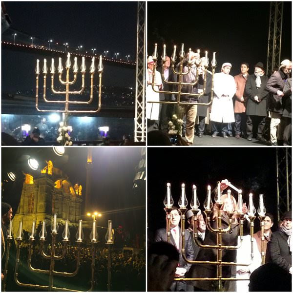 Turkey’s Jews publicly celebrate Hanukkah for the first time in modern history