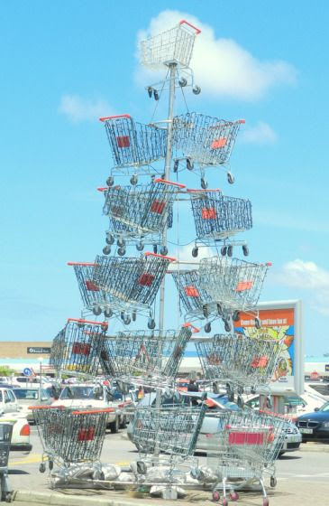 Shopping cart tree one