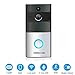 WiFi Enabled Video Doorbell Wireless with Wide-Angel Lens and Two-Way Talk, PIR Motion Detection, Day and Night Mode Automatic Swithching by Homscam