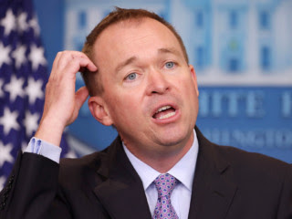 Rather than trying to defend all the accounting trickery, Trump's budget director, Mick Mulvaney, insisted that the White House was not in a position to go into more detail than a summary provided.