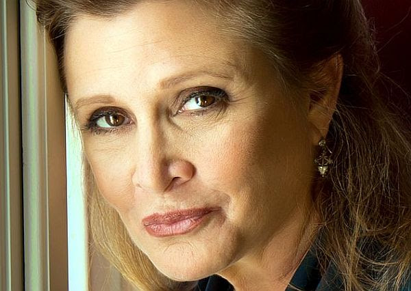 Hollywood movie star Carrie Fisher