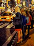 "Times Square Moment #3" - Posted on Sunday, November 30, 2014 by Steve Hay