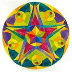 Color Wheel Mandala No. 3 - Posted on Thursday, March 5, 2015 by Chris Carter