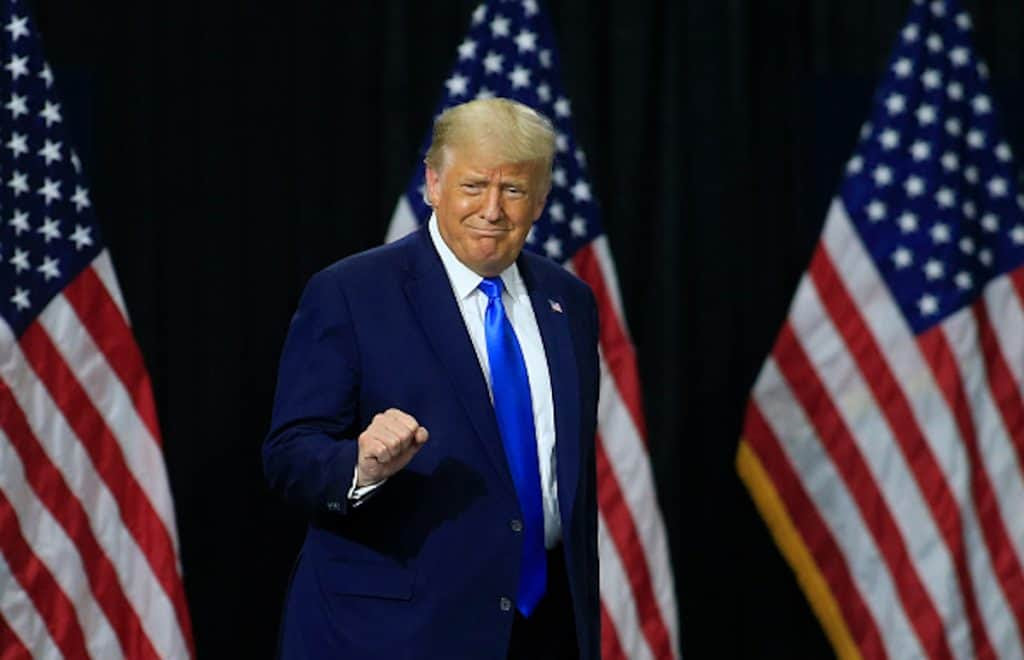 Getty / Donald Trump en campaña.