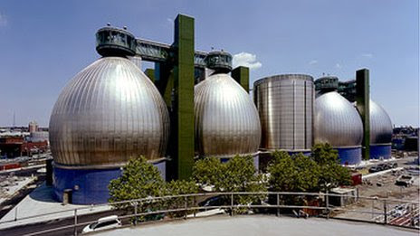 Newtown Creek Wastewater Treatment Plant in Brooklyn, New York