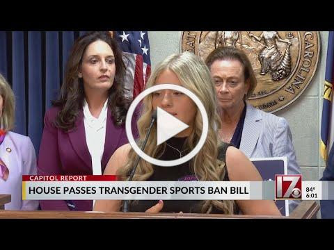 NC House passes bill blocking transgender athletes from women's sports