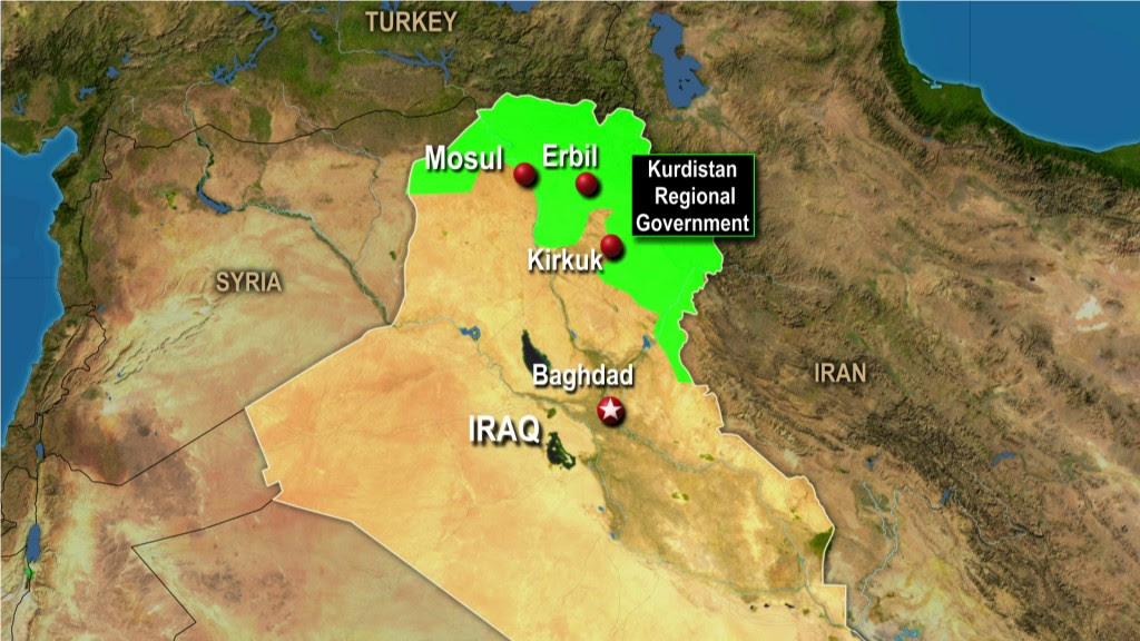 kudistan-regional-government-map