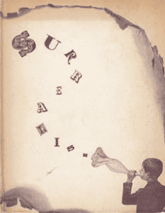 Joseph Cornell’s cover for Julien Lev’s book Surrealism