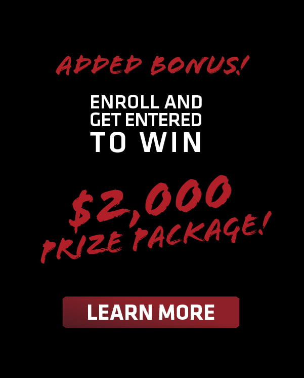 Enter to win a $2,000 prize package
