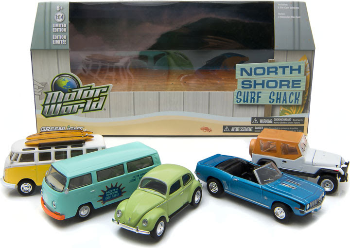 58026 - 1-64 Motor World Dioramas - North Shore Surf Shack