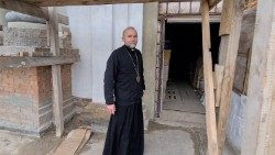Il vescovo Vasyl Tuchapets dell'Esarcato greco-cattolico di Kharkiv
