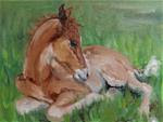 Sleepy Foal - Posted on Thursday, March 19, 2015 by H.F. Wallen