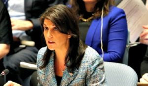 Nikki Haley, Out of the U.N. But Still In Fine Fettle