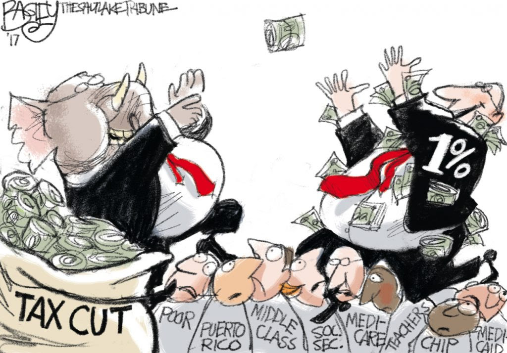 Republicans shower tax cuts on their rich donors