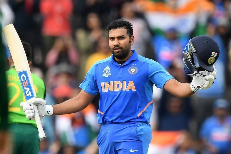 Rohit Sharma smashed a century in his very first match of the 2019 World Cup
