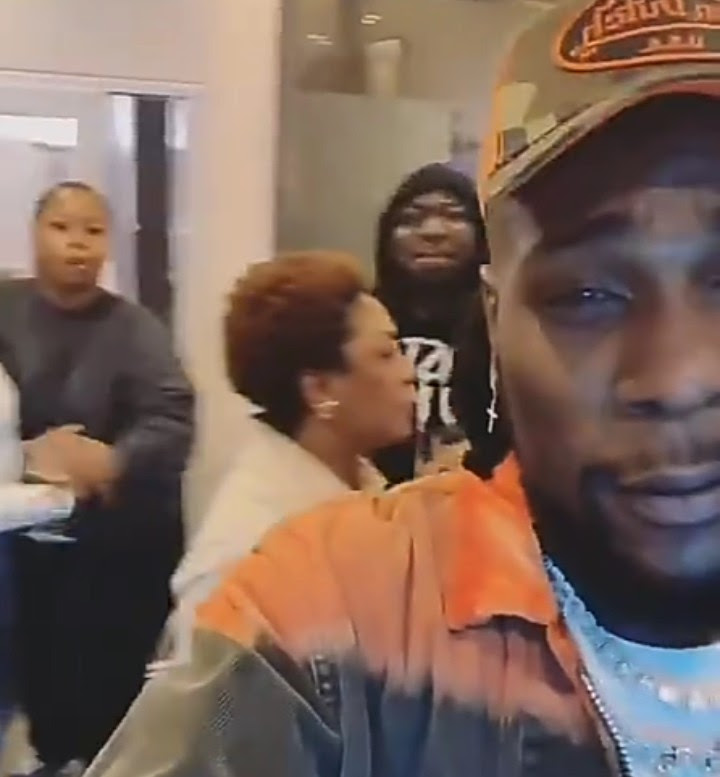 "You are looking at the champion" Burna boy says as he celebrates his Grammy nomination with his family (video)