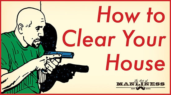 clear your home of an intruder illustration