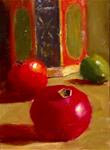 Pomegranate and Apple - Posted on Tuesday, January 6, 2015 by Dorothy Woolbright