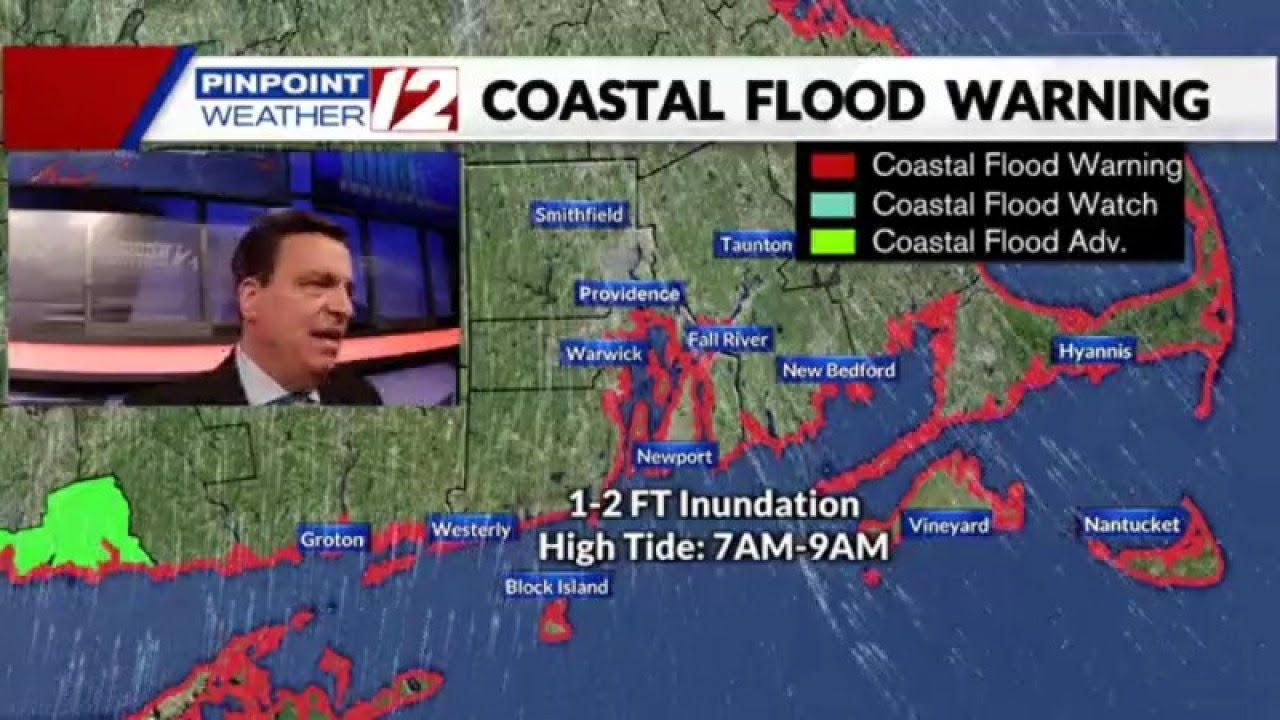 SEVERE ALERT: Damaging Winds, Coastal Flooding, Rain Overnight Into Friday