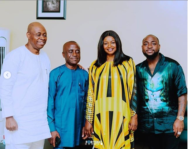 See more photos from Davido and Chioma