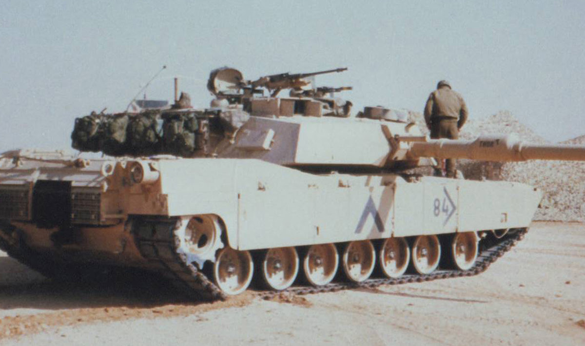 American M1 Abrams main battle tank, 1991