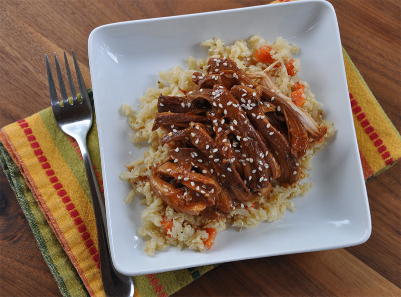 Sweet Tangy Slow Cooker Chicken