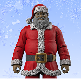 Naughty or Nice Collection Jolly Santa BBTS Exclusive Figure