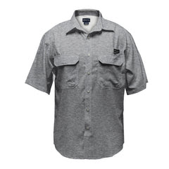 Realtree Men's Heathered Short Sleeve Performance Shirt