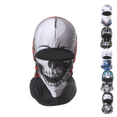 Mens Animal Windproof Sweat Wicking Riding Mask Cap