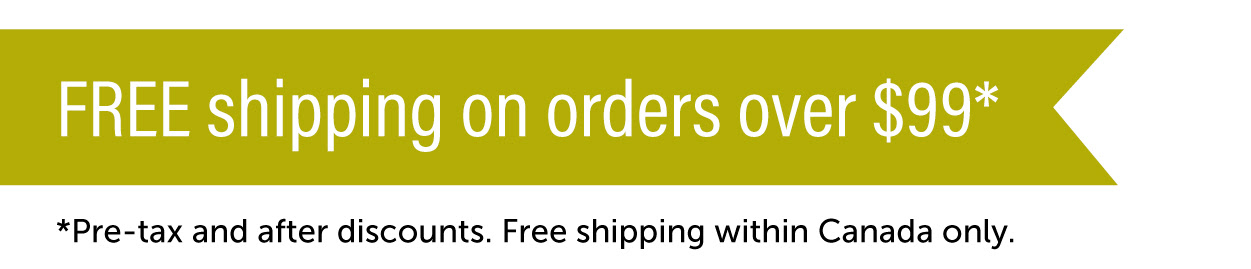 Free shipping on order over $99