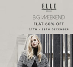 Get Flat 60% Off On Elle Brands