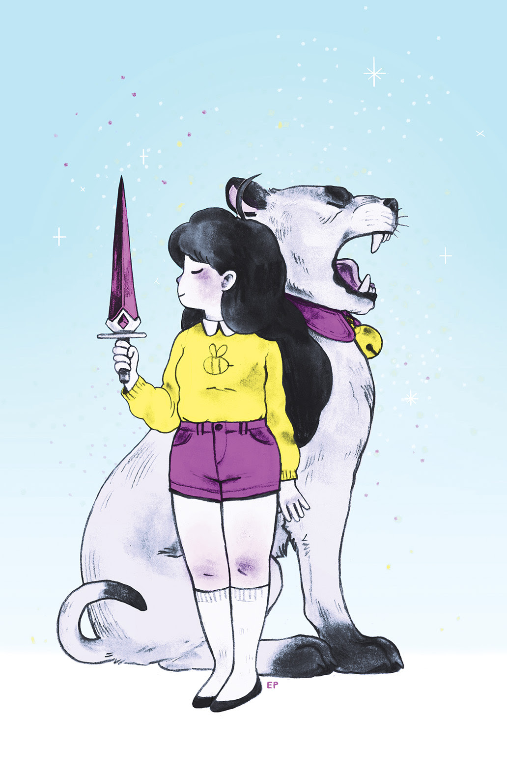 BEE AND PUPPYCAT #5 Cover C by Emily Partridge