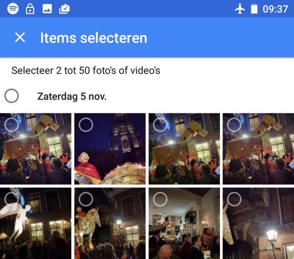 google foto's animaties online