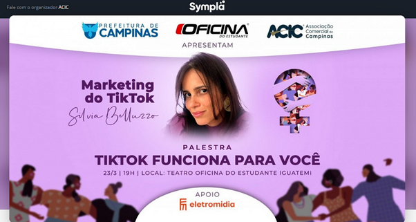 Palestra TIKTOK FUNCIONA PRA VOCÊ