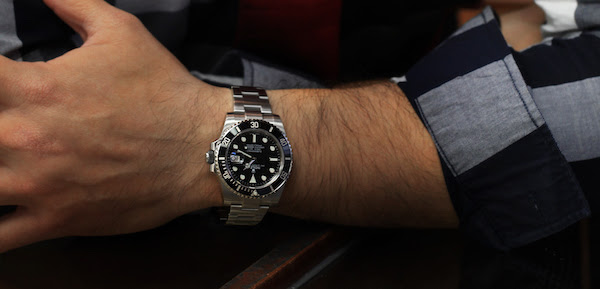 Rolex Submariner Ceramic Bezel Steel Watch ref 116610