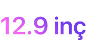 12.9 inç
