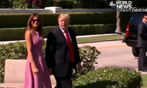 Váy 3.000 USD của Melania gây sốt