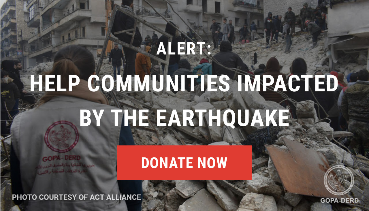  ALERT: Help communities impacted by the earthquake.