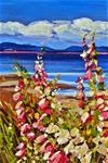 Foxglove and Blue - Posted on Monday, February 23, 2015 by Coral Barclay