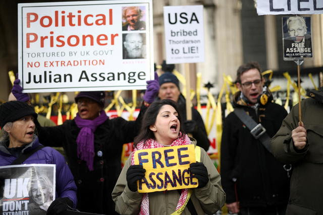 British court to make ruling on U.S. appeal to extradite Assange 