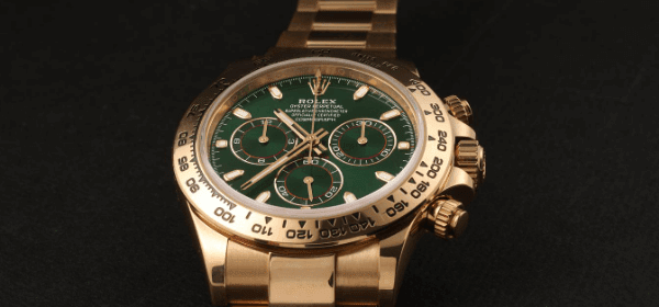 Rolex Daytona Gold Green Dial – Craft My Watch