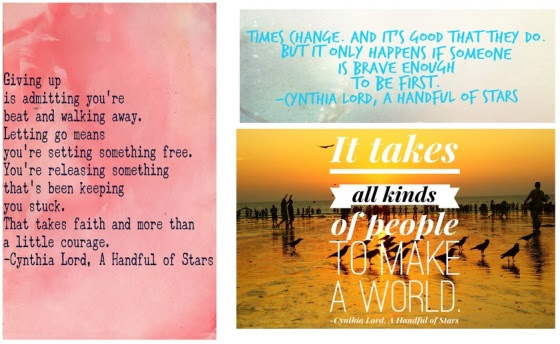 quotes from a handful of stars