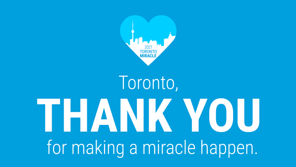 Toronto Miracle – Thank You to the Allenby Community for Your Support! Toronto Miracle – Thank You to the Allenby Community for Your Support!